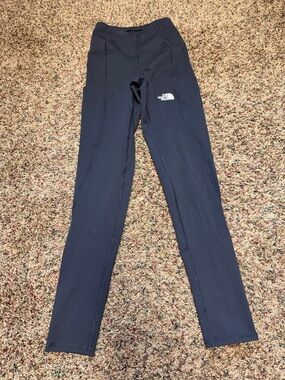The North Face Black Performance Leggings Flashdry-XD. XS NWOT